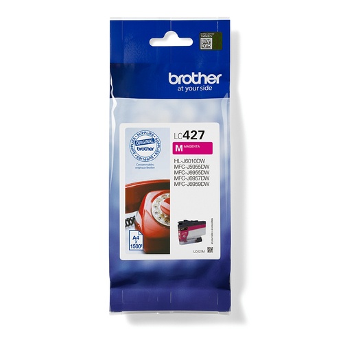 BROTHER BROTHER CART. MAGENTA  LC-427M 1500 PAGINE - CARTUCCE INKJET | TecnoCARE.net Sabaudia, Latina, Terracina, San Felice Circeo e Pontinia