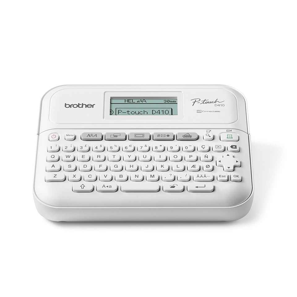 BROTHER Brother PT-D410VP stampante per etichette (CD) ZINK (Zero-Ink) 180 x 180 DPI Cablato TZe QWERTY - STAMPANTI E SCANNER | TecnoCARE.net Sabaudia, Latina, Terracina, San Felice Circeo e Pontinia