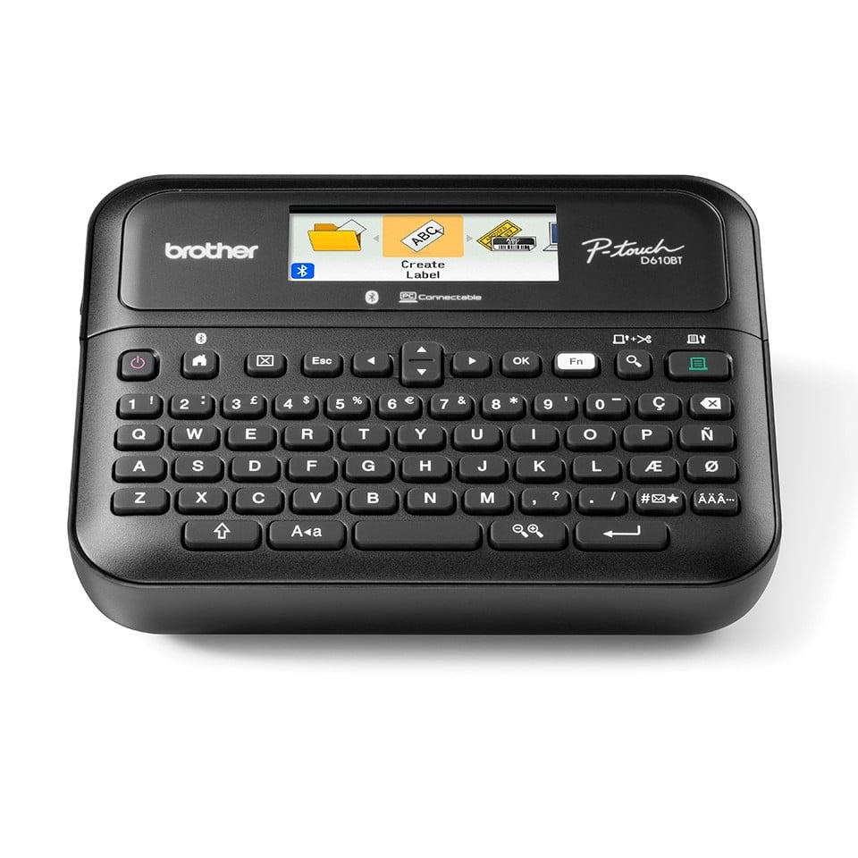 BROTHER Brother PT-D610BTVP stampante per etichette (CD) Trasferimento termico 180 x 360 DPI 30 mm/s Con cavo e senza cavo TZe Bluetooth - STAMPANTI E SCANNER | TecnoCARE.net Sabaudia, Latina, Terracina, San Felice Circeo e Pontinia