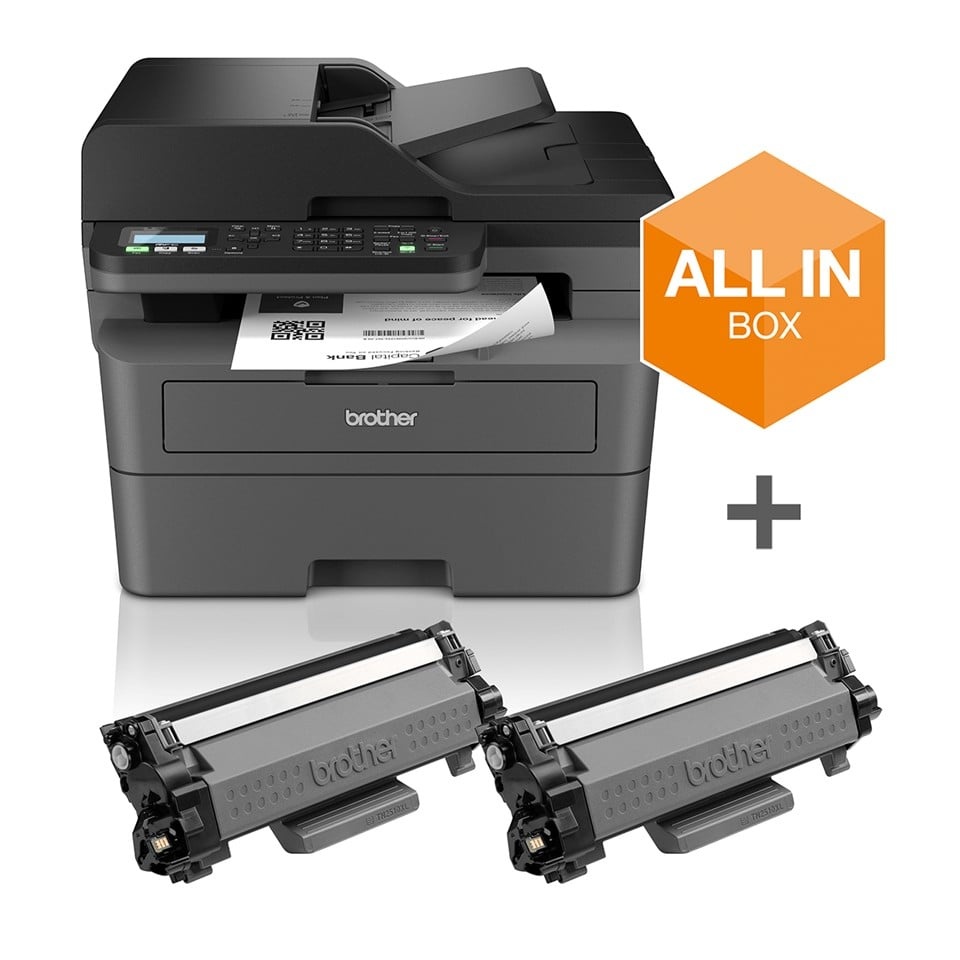 BROTHER Brother MFC-L2827DWXL stampante multifunzione 1200 x 1200 DPI 32 ppm Wi-Fi - STAMPANTI E SCANNER | TecnoCARE.net Sabaudia, Latina, Terracina, San Felice Circeo e Pontinia