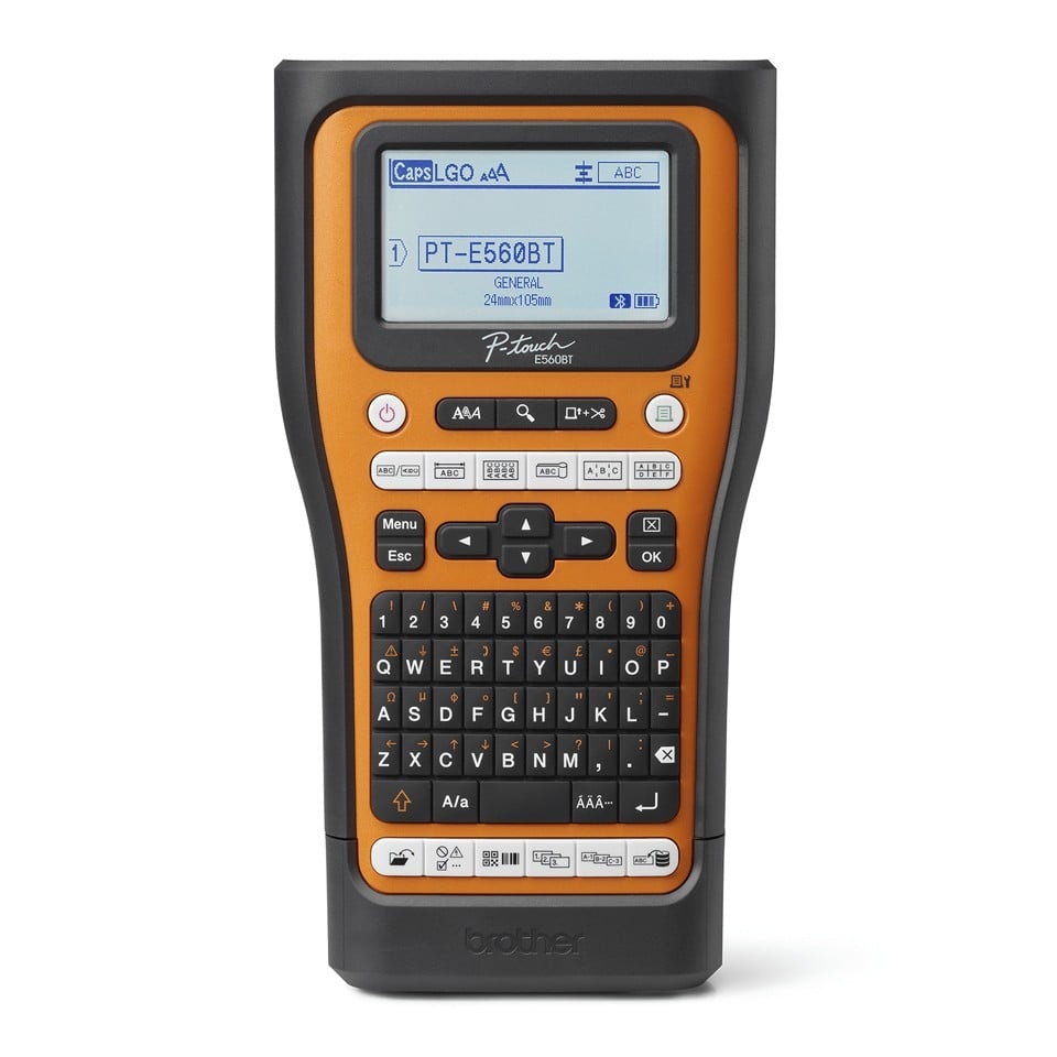BROTHER Brother PT-E560BTSP stampante di etichette professionale con Bluetooth, QWERTY - STAMPANTI E SCANNER | TecnoCARE.net Sabaudia, Latina, Terracina, San Felice Circeo e Pontinia