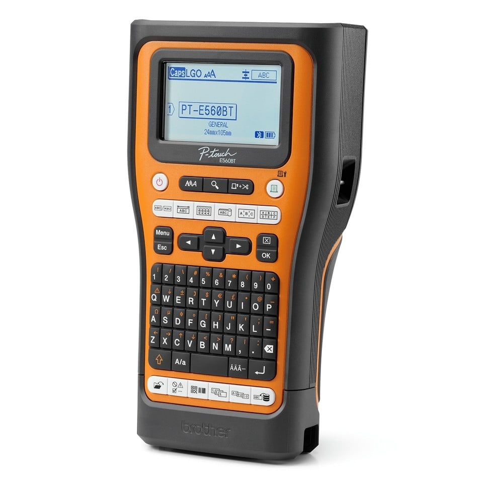 BROTHER Brother PT-E560BTSP stampante di etichette professionale con Bluetooth, QWERTY - STAMPANTI E SCANNER | TecnoCARE.net Sabaudia, Latina, Terracina, San Felice Circeo e Pontinia