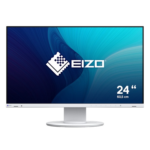 EIZO EIZO MONITOR 23,8 LED IPS 16:9 FHD 5MS 350 CDM, PIVOT, HUB USB, DP/HDMI, FLEXSCAN EV2400R-WT, BIANCO - MONITOR LED | TecnoCARE.net Sabaudia, Latina, Terracina, San Felice Circeo e Pontinia