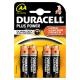DURACELL DURACELL PILE ALCALINE AA 1,5V NON RICARICABILI PLUS POWER CONFEZIONE DA 4 PILE - BATTERIE | TecnoCARE.net Sabaudia, Latina, Terracina, San Felice Circeo e Pontinia