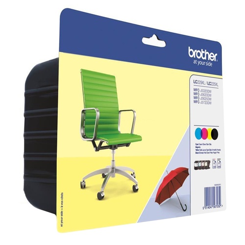 BROTHER Brother LC-229XLVALBP cartuccia d'inchiostro 4 pz Originale Nero, Ciano, Magenta, Giallo - STAMPANTI E SCANNER | TecnoCARE.net Sabaudia, Latina, Terracina, San Felice Circeo e Pontinia