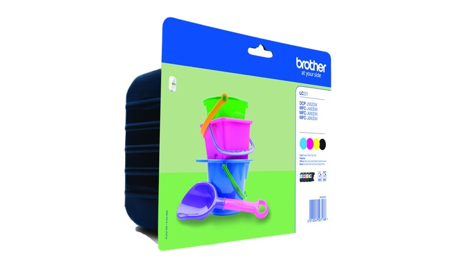 BROTHER Brother LC-221VALBP cartuccia d'inchiostro 4 pz Originale Resa standard Nero per foto, Ciano per foto, Magenta per foto - STAMPANTI E SCANNER | TecnoCARE.net Sabaudia, Latina, Terracina, San Felice Circeo e Pontinia