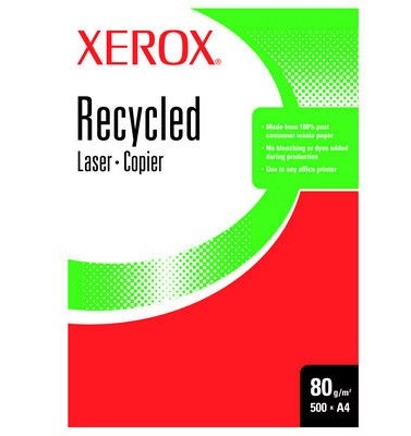 XEROX Carta riciclata XEROX A4 | 500 fogli, 80g/m2, bianca [003R91165] - STAMPANTI E SCANNER | TecnoCARE.net Sabaudia, Latina, Terracina, San Felice Circeo e Pontinia
