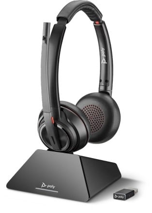 HP POLY POLY 8220 UC Auricolare Wireless A Padiglione Ufficio Nero - AUDIO E CUFFIE PORTATILI | TecnoCARE.net Sabaudia, Latina, Terracina, San Felice Circeo e Pontinia