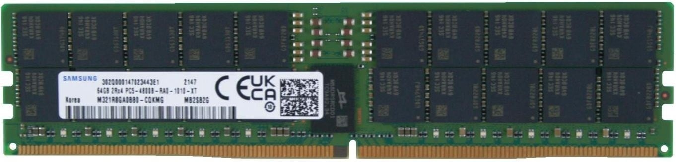 SAMSUNG Samsung M321R8GA0BB0-CQK - 64 GB - 1 x 64 GB - DDR5 - 4800 MHz - 288-pin DIMM - COMPONENTI | TecnoCARE.net Sabaudia, Latina, Terracina, San Felice Circeo e Pontinia