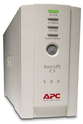 APC BY SCHNEIDER ELECTRIC APC Back-UPS Standby (Offline) 0,5 kVA 300 W 4 presa(e) AC - BATTERIE E ALIMENTATORI | TecnoCARE.net Sabaudia, Latina, Terracina, San Felice Circeo e Pontinia