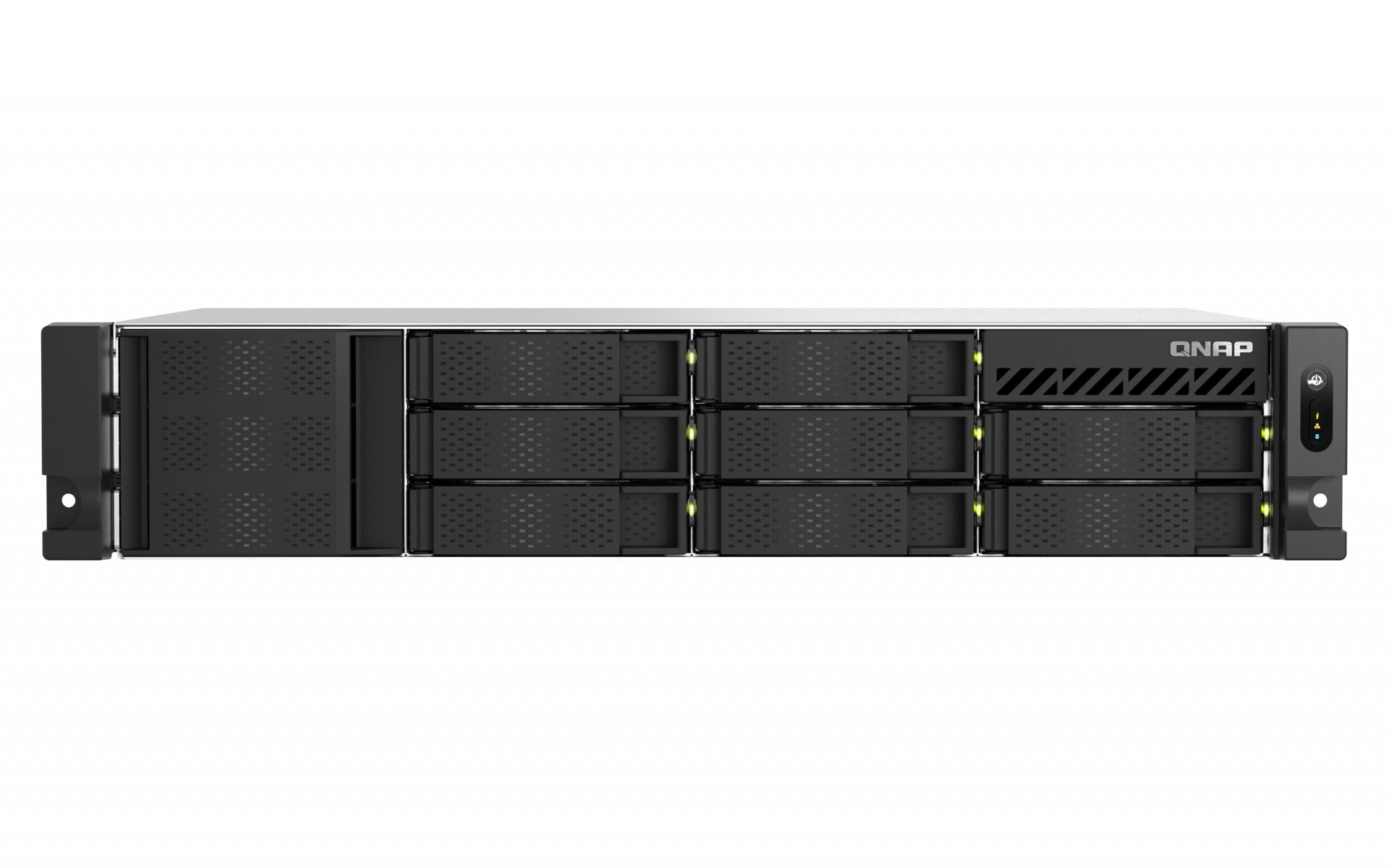 QNAP QNAP TS-855EU-RP NAS Armadio (2U) Intel Atom® C5125 8 GB DDR4 0 TB QuTS hero Nero - SUPPORTI PER LA MEMORIZZAZIONE | TecnoCARE.net Sabaudia, Latina, Terracina, San Felice Circeo e Pontinia