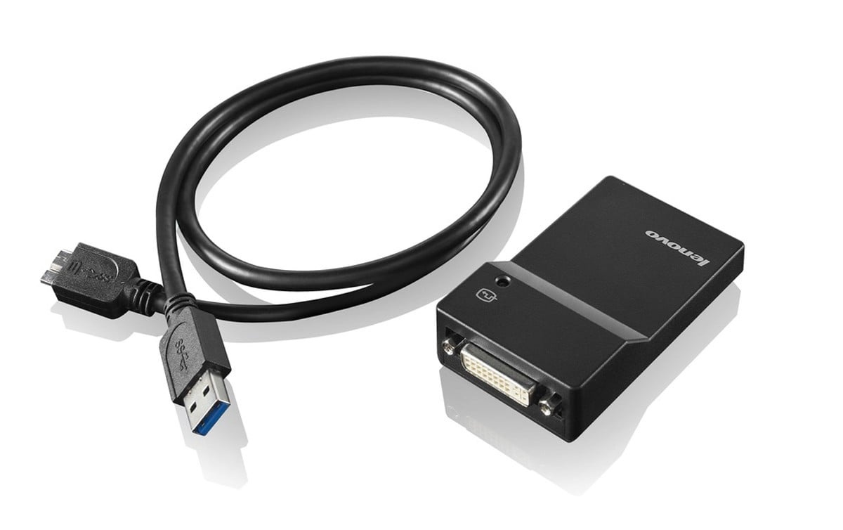 LENOVO Lenovo USB 3.0 - DVI/VGA adattatore grafico USB 2048 x 1152 Pixel Nero - COMPONENTI | TecnoCARE.net Sabaudia, Latina, Terracina, San Felice Circeo e Pontinia