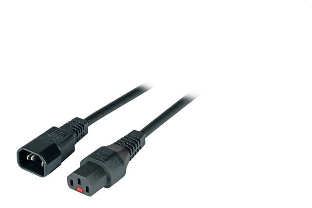 IEC LOCK Cavo di alimentazione IEC C14/IEC C13 dritto M/F 1,5m nero con blocco IEC LOCK - CAVI PER COMPUTER E PERIFERICHE | TecnoCARE.net Sabaudia, Latina, Terracina, San Felice Circeo e Pontinia