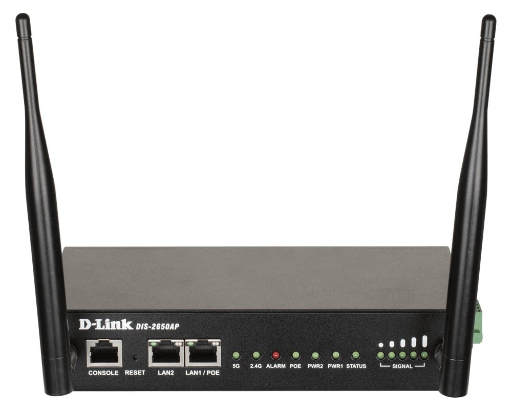 D-LINK D-Link DIS-2650AP punto accesso WLAN 1200 Mbit/s Nero Supporto Power over Ethernet (PoE) - RETI | TecnoCARE.net Sabaudia, Latina, Terracina, San Felice Circeo e Pontinia