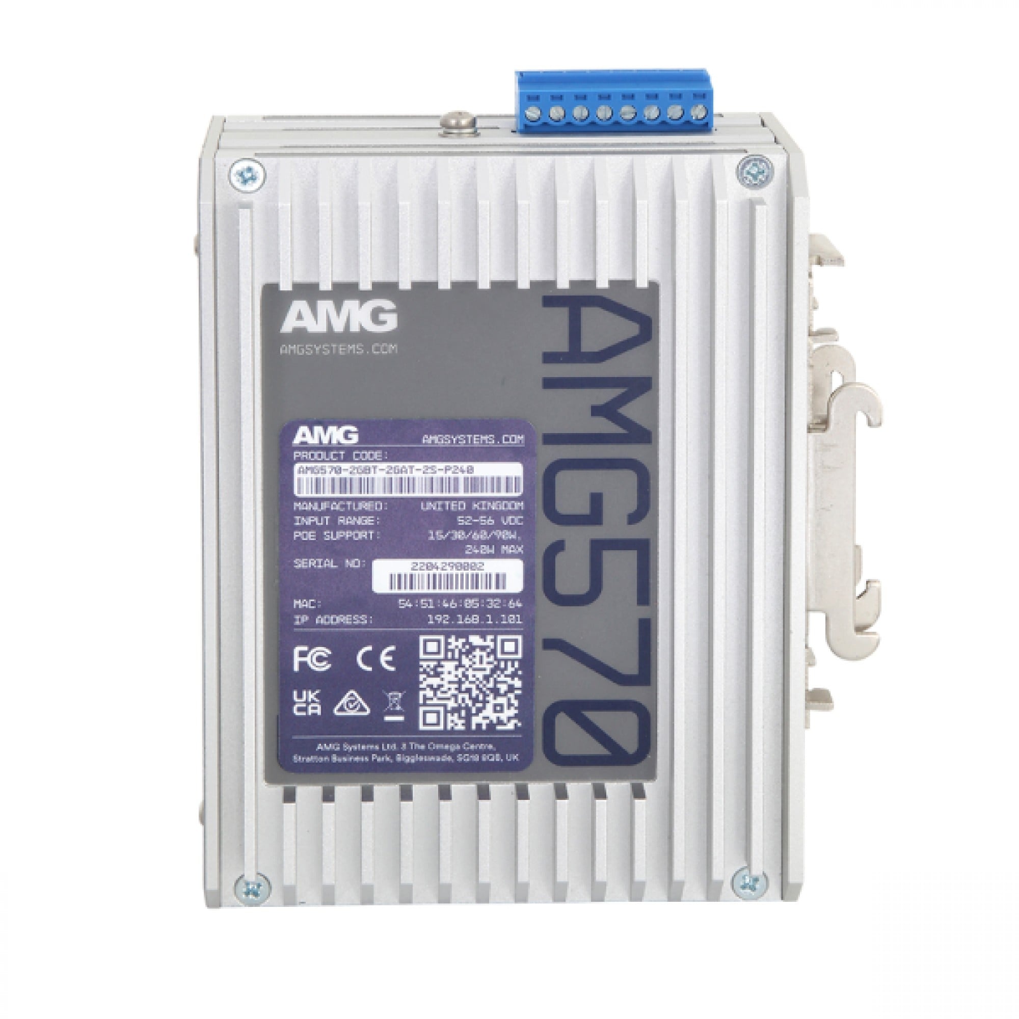 HANWHA VISION Hanwha AMG570-2GBT-2GAT-2S-P240/HWEU Accessorio per sistema CCTV - RETI | TecnoCARE.net Sabaudia, Latina, Terracina, San Felice Circeo e Pontinia