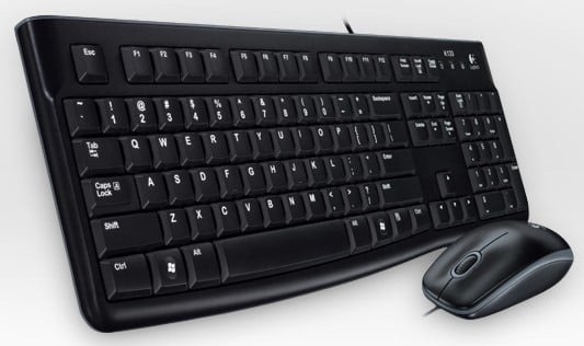 LOGITECH Logitech 920-002540 tastiera Mouse incluso USB QWERTZ Tedesco Nero - TASTIERE E CONTROLLER | TecnoCARE.net Sabaudia, Latina, Terracina, San Felice Circeo e Pontinia