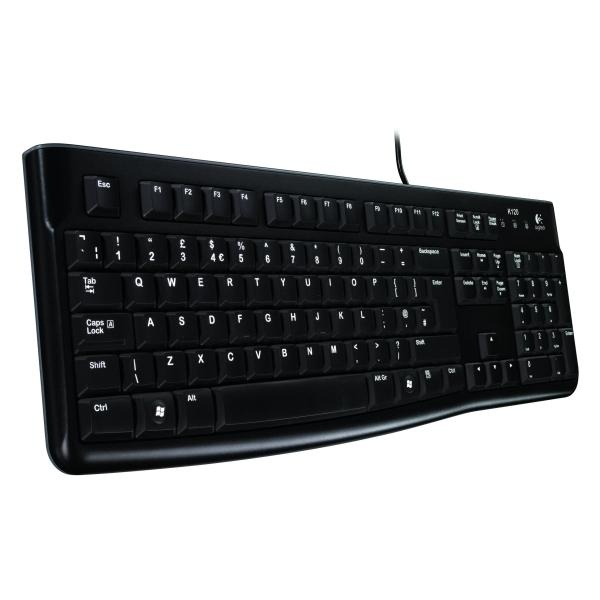 LOGITECH Logitech Keyboard K120 for Business tastiera Ufficio USB QWERTY Italiano Nero - TASTIERE E CONTROLLER | TecnoCARE.net Sabaudia, Latina, Terracina, San Felice Circeo e Pontinia
