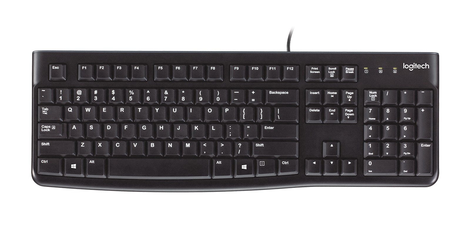 LOGITECH Logitech 920-002524 K120 Tastiera per Aziende Layout UK - TASTIERE E CONTROLLER | TecnoCARE.net Sabaudia, Latina, Terracina, San Felice Circeo e Pontinia