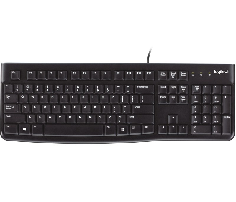 LOGITECH Logitech Keyboard K120 for Business tastiera Universale USB Slovacco Nero - TASTIERE E CONTROLLER | TecnoCARE.net Sabaudia, Latina, Terracina, San Felice Circeo e Pontinia