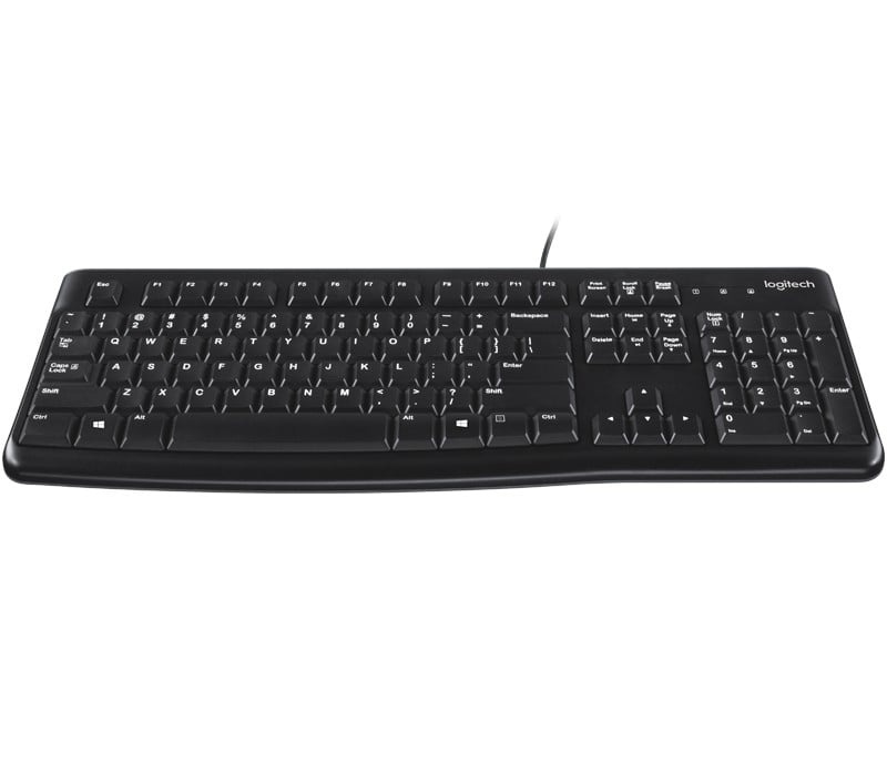 LOGITECH Logitech Keyboard K120 for Business tastiera Universale USB Slovacco Nero - TASTIERE E CONTROLLER | TecnoCARE.net Sabaudia, Latina, Terracina, San Felice Circeo e Pontinia
