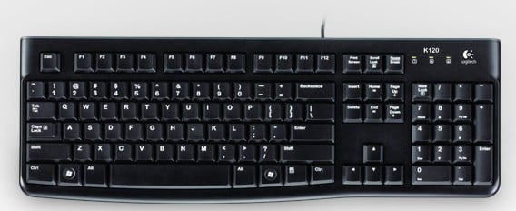 LOGITECH Logitech Keyboard K120 for Business tastiera Ufficio USB QWERTZ Svizzere Nero - TASTIERE E CONTROLLER | TecnoCARE.net Sabaudia, Latina, Terracina, San Felice Circeo e Pontinia