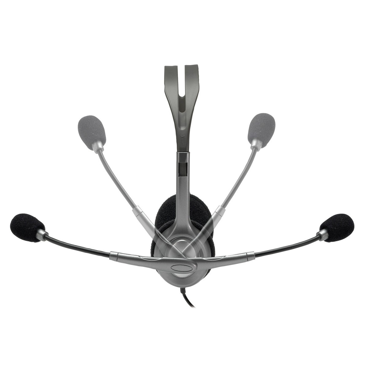 LOGITECH Logitech 981-000271 cuffia e auricolare Cablato A Padiglione Ufficio Grigio, Grigio scuro - AUDIO E CUFFIE PORTATILI | TecnoCARE.net Sabaudia, Latina, Terracina, San Felice Circeo e Pontinia