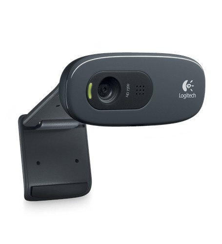 LOGITECH Logitech HD C270 webcam 3 MP 1280 x 720 Pixel USB 2.0 Nero, Grigio - AUDIO E CUFFIE PORTATILI | TecnoCARE.net Sabaudia, Latina, Terracina, San Felice Circeo e Pontinia