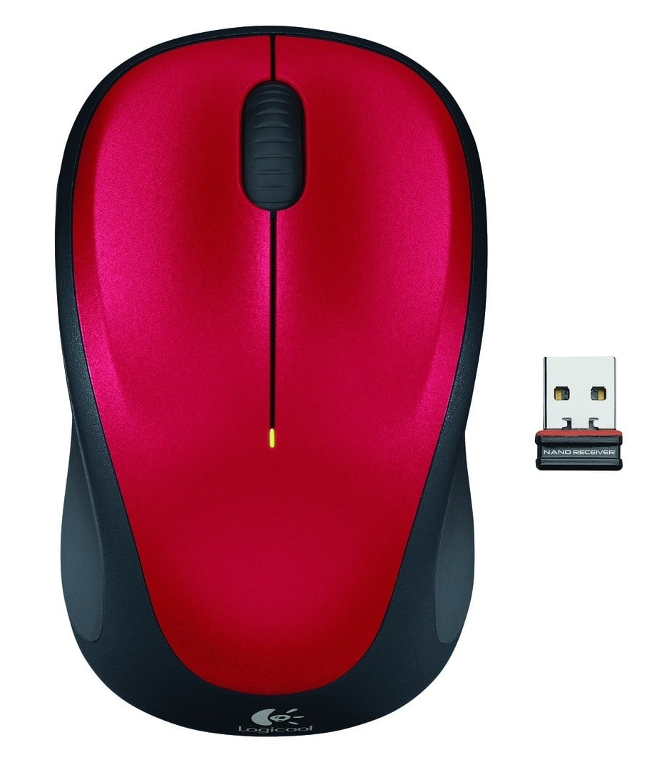 LOGITECH Logitech 910-002496 M235 Mouse Wireless Rossa - TASTIERE E CONTROLLER | TecnoCARE.net Sabaudia, Latina, Terracina, San Felice Circeo e Pontinia
