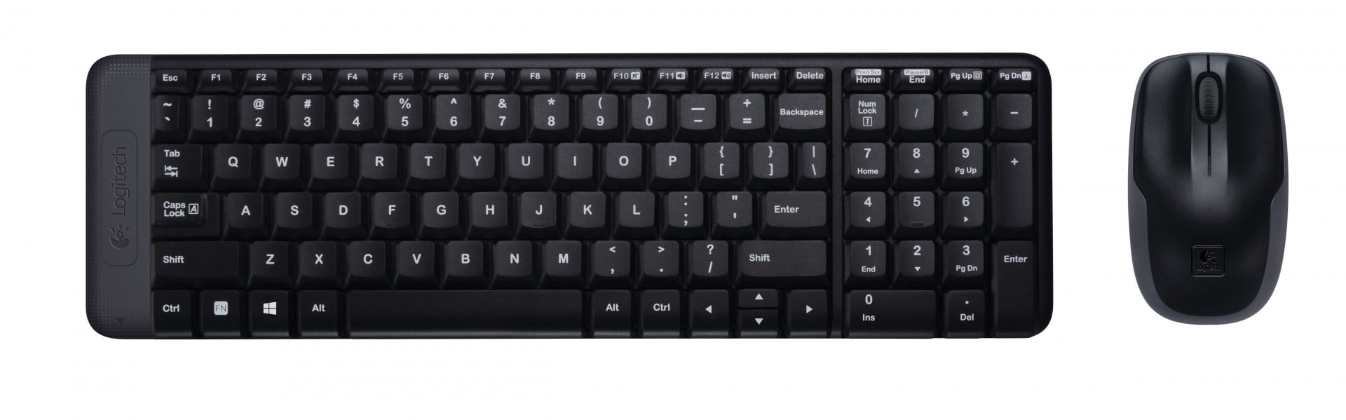 LOGITECH Logitech 920-003161 tastiera Mouse incluso Ufficio RF Wireless QWERTY US International Nero - TASTIERE E CONTROLLER | TecnoCARE.net Sabaudia, Latina, Terracina, San Felice Circeo e Pontinia