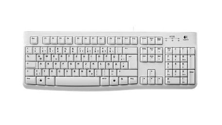 LOGITECH Logitech Keyboard K120 for Business tastiera Ufficio USB QWERTZ Tedesco Bianco - TASTIERE E CONTROLLER | TecnoCARE.net Sabaudia, Latina, Terracina, San Felice Circeo e Pontinia
