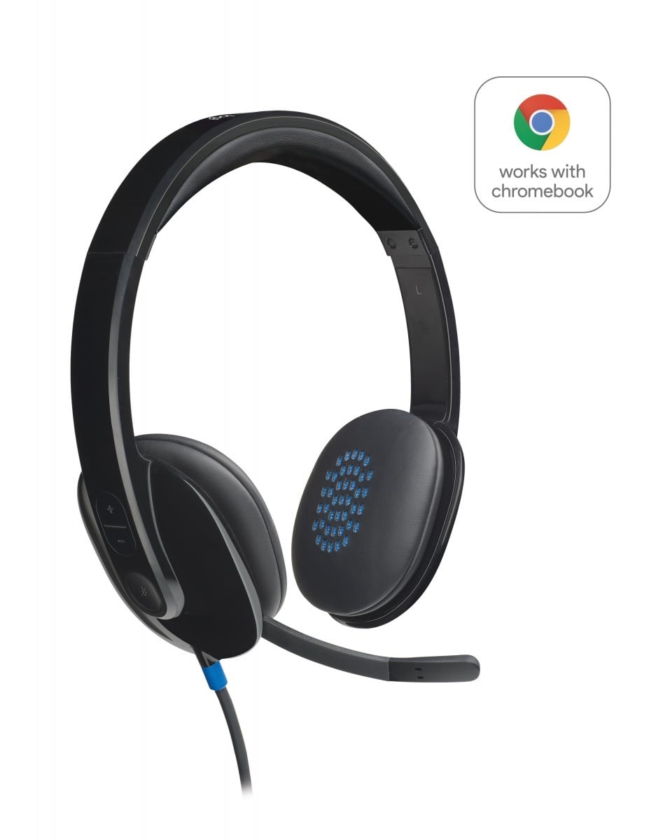 LOGITECH Logitech 981-000480 cuffia e auricolare Cablato A Padiglione Ufficio USB tipo A Nero - AUDIO E CUFFIE PORTATILI | TecnoCARE.net Sabaudia, Latina, Terracina, San Felice Circeo e Pontinia