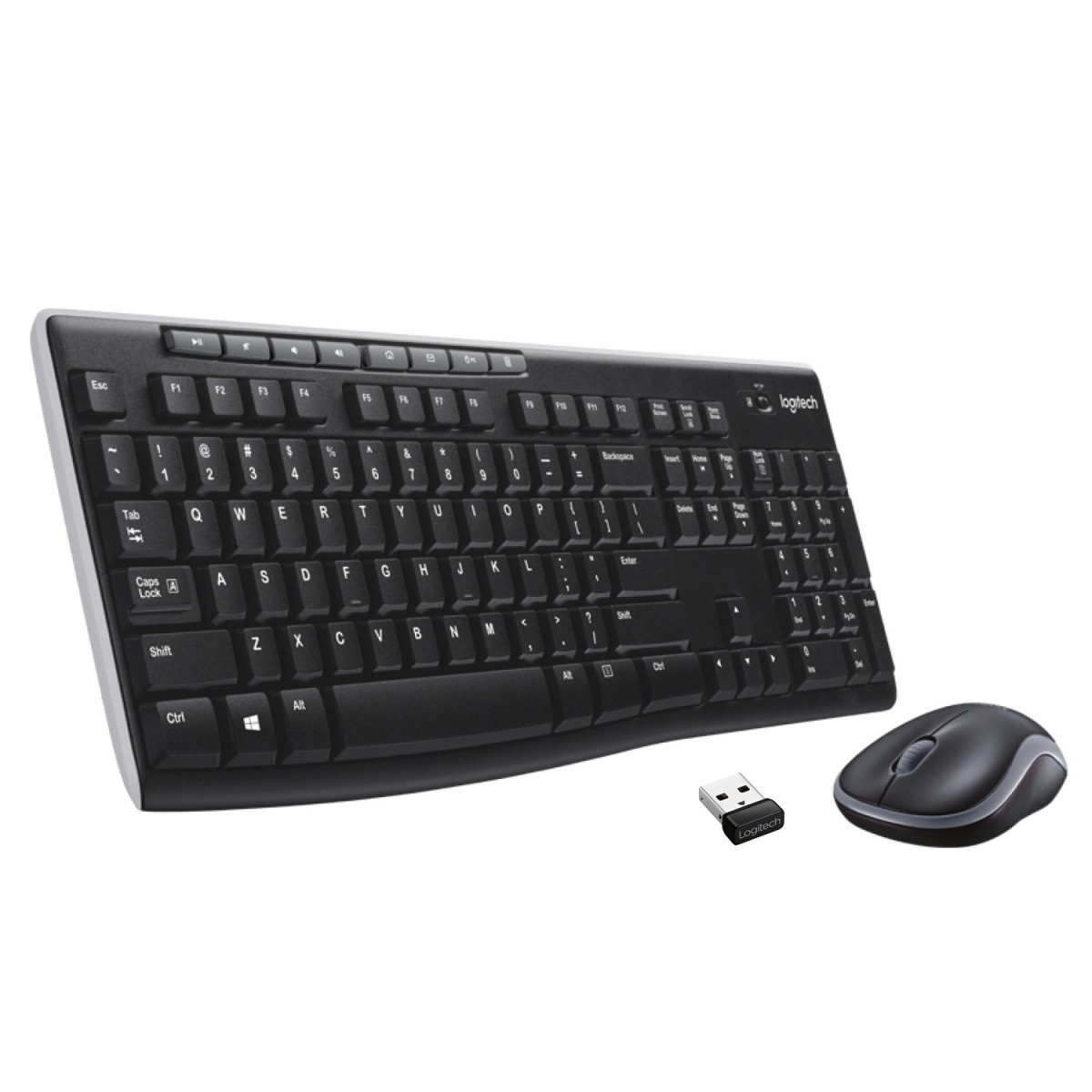 LOGITECH Logitech 920-004508 tastiera Mouse incluso Casa RF Wireless QWERTY US International Nero - TASTIERE E CONTROLLER | TecnoCARE.net Sabaudia, Latina, Terracina, San Felice Circeo e Pontinia