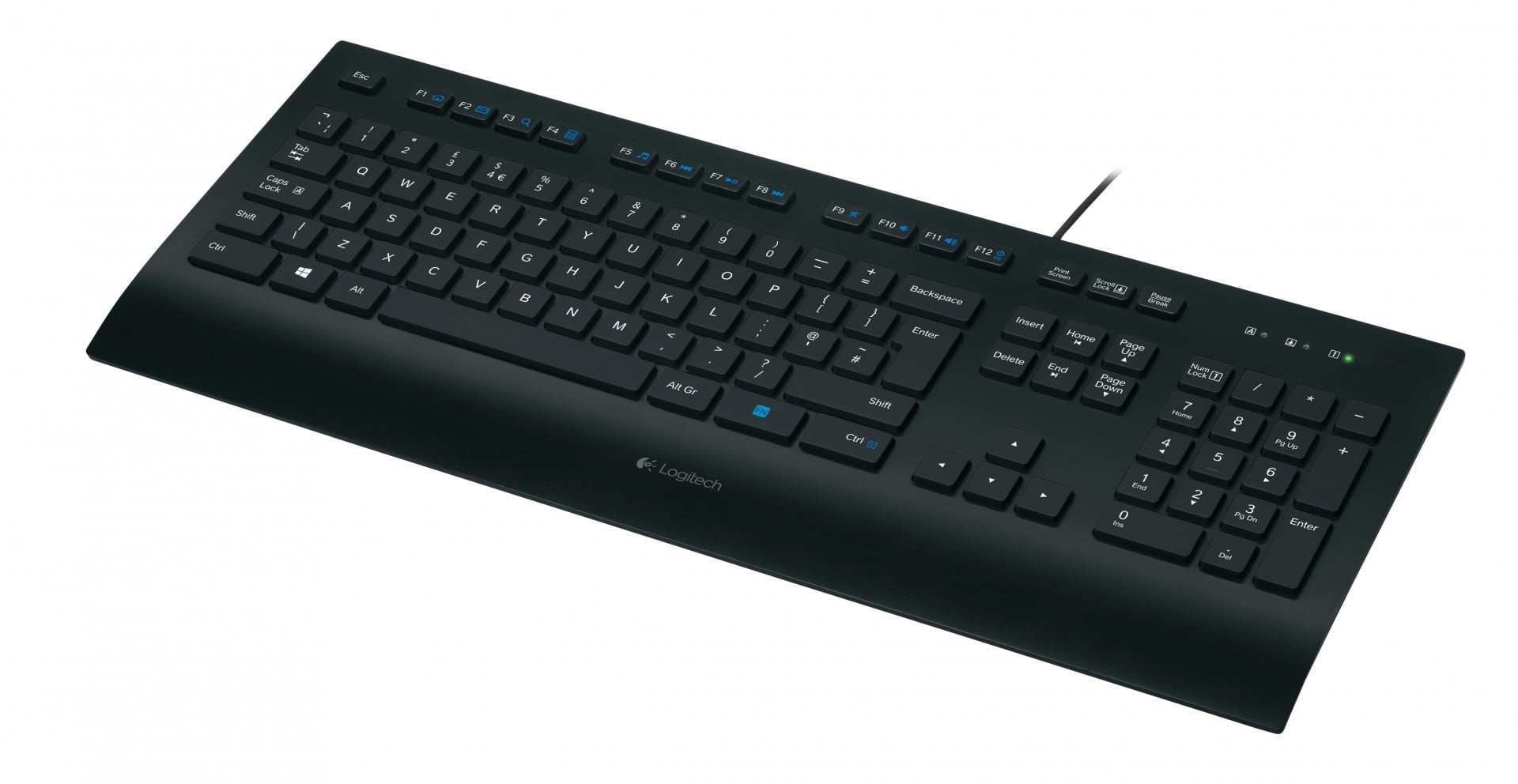 LOGITECH Logitech K280E Pro f/ Business tastiera Ufficio USB QWERTY US International Nero - TASTIERE E CONTROLLER | TecnoCARE.net Sabaudia, Latina, Terracina, San Felice Circeo e Pontinia