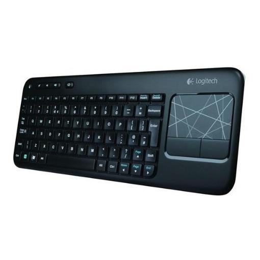 LOGITECH LOGITECH KEYBOARD TASTIERA QWERTY ITALIANA WIRELESS k400 PLUS NERA 0 PLUS BLACK - TASTIERE | TecnoCARE.net Sabaudia, Latina, Terracina, San Felice Circeo e Pontinia