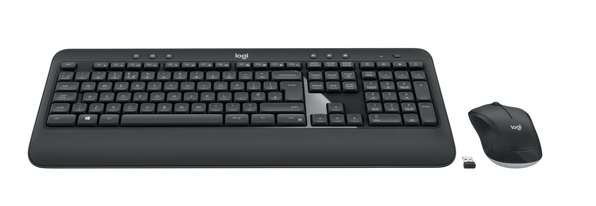 LOGITECH Logitech Advanced MK540 tastiera Mouse incluso USB QWERTY Nordic Nero, Bianco - TASTIERE E CONTROLLER | TecnoCARE.net Sabaudia, Latina, Terracina, San Felice Circeo e Pontinia