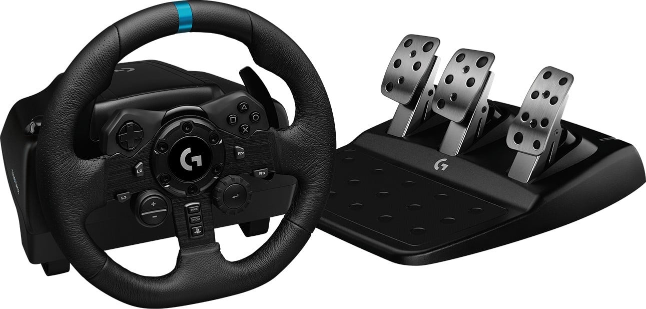 LOGITECH Logitech 941-000150 G923 Volante da corsa e pedali per PS5 PS4 e PC - PERIFERICHE DI GIOCO | TecnoCARE.net Sabaudia, Latina, Terracina, San Felice Circeo e Pontinia