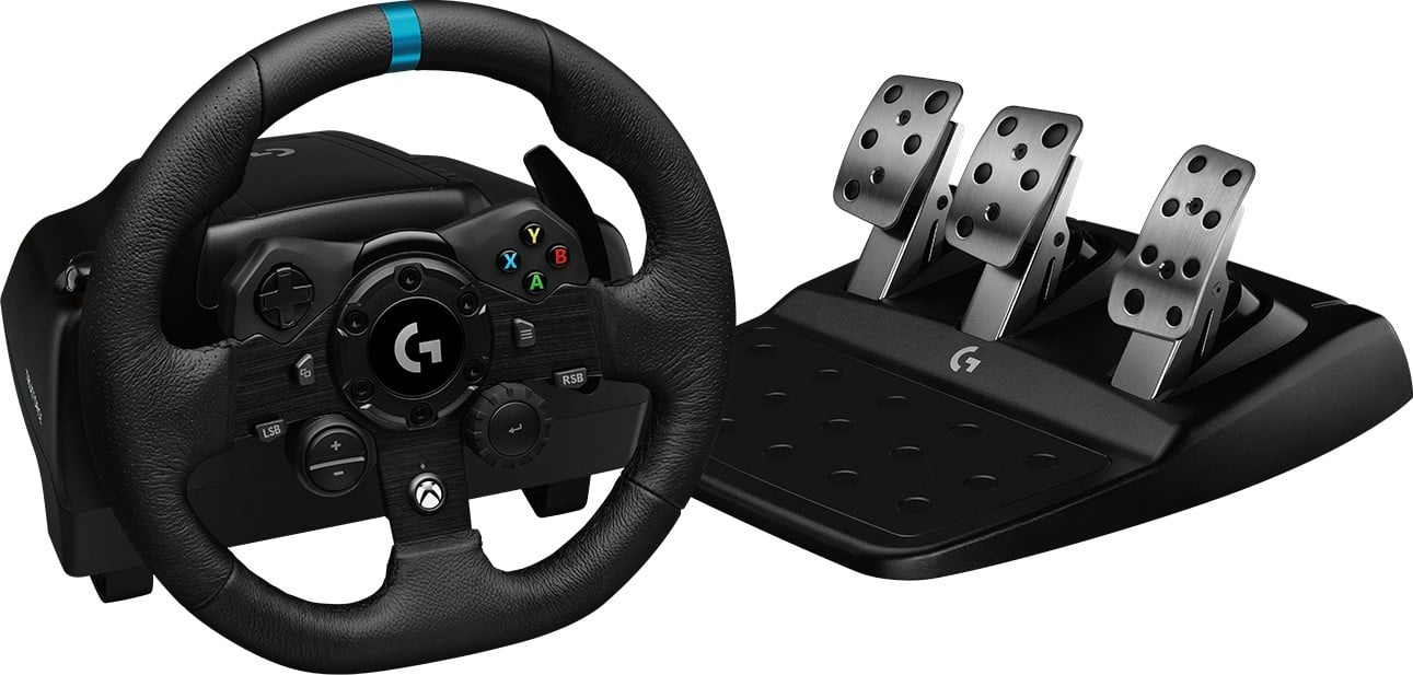 LOGITECH Logitech G G923 Nero USB 2.0 Sterzo + Pedali Analogico/Digitale PC, Xbox One, Xbox Series S, Xbox Series X - PERIFERICHE DI GIOCO | TecnoCARE.net Sabaudia, Latina, Terracina, San Felice Circeo e Pontinia