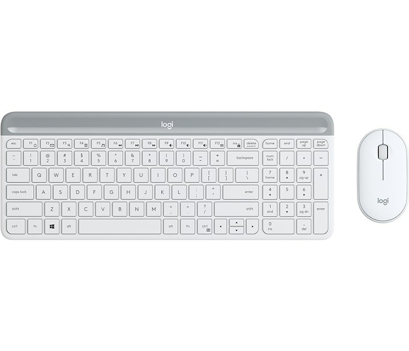 LOGITECH Logitech 920-009205 tastiera Mouse incluso Universale RF Wireless QWERTY US International Bianco - TASTIERE E CONTROLLER | TecnoCARE.net Sabaudia, Latina, Terracina, San Felice Circeo e Pontinia