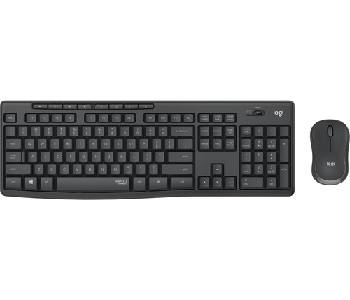 LOGITECH LOGITECH BUNDLE TASTIERA WIRELESS+MOUSE DESKTOP MK295 SILENT COMBO, USB, LAYOUT ITA, COLORE GRAFITE - TASTIERE | TecnoCARE.net Sabaudia, Latina, Terracina, San Felice Circeo e Pontinia