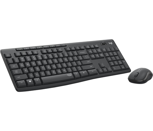 LOGITECH Logitech 920-009800 tastiera Mouse incluso Ufficio RF Wireless QWERTY US International Grafite - TASTIERE E CONTROLLER | TecnoCARE.net Sabaudia, Latina, Terracina, San Felice Circeo e Pontinia