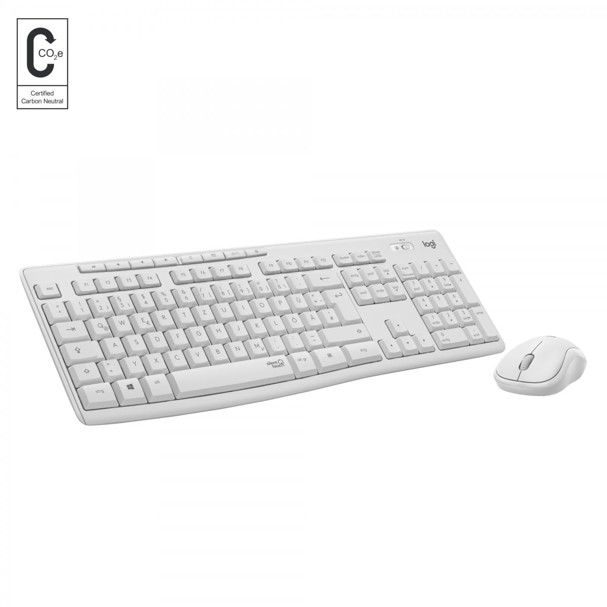 LOGITECH Logitech 920-009824 tastiera Mouse incluso Ufficio RF Wireless QWERTY US International Bianco - TASTIERE E CONTROLLER | TecnoCARE.net Sabaudia, Latina, Terracina, San Felice Circeo e Pontinia