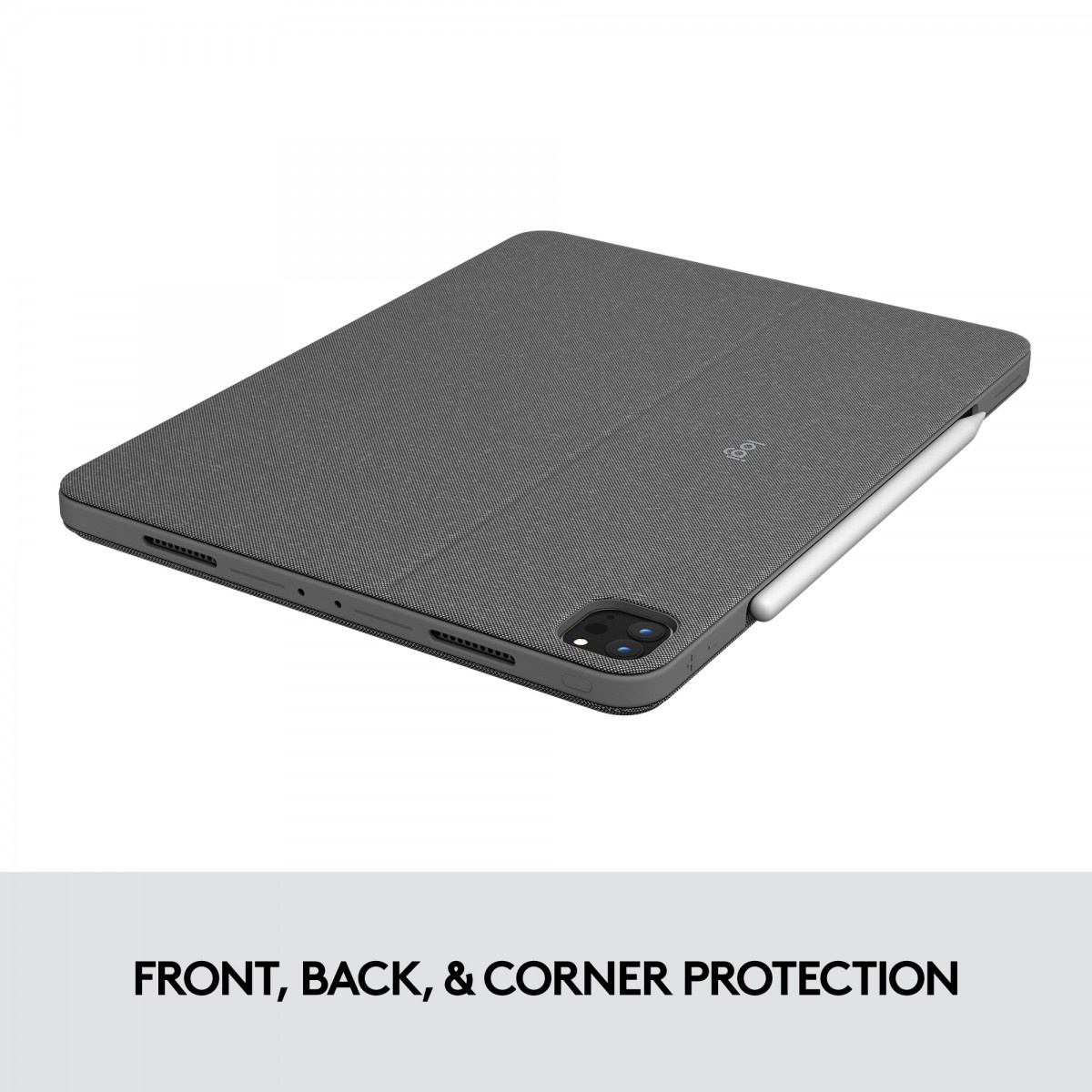 LOGITECH Logitech Combo Touch QWERTY Inglese UK Smart Connector Grigio - TASTIERE E CONTROLLER | TecnoCARE.net Sabaudia, Latina, Terracina, San Felice Circeo e Pontinia
