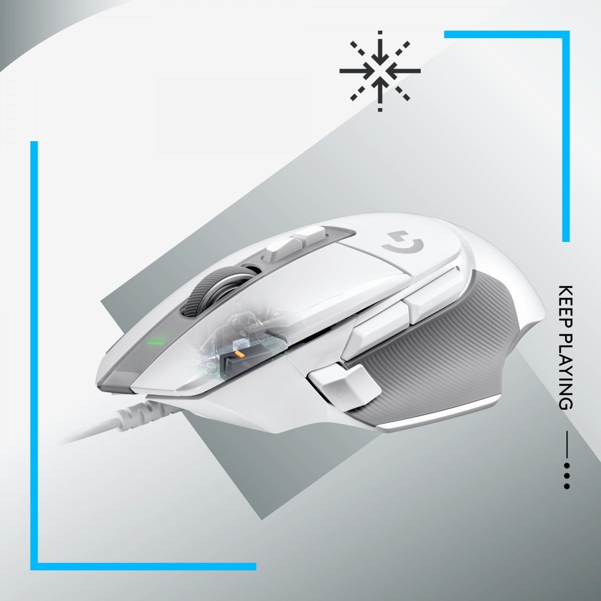 LOGITECH Logitech G 910-006146 mouse Gaming Mano destra USB tipo A Ottico 25600 DPI - TASTIERE E CONTROLLER | TecnoCARE.net Sabaudia, Latina, Terracina, San Felice Circeo e Pontinia