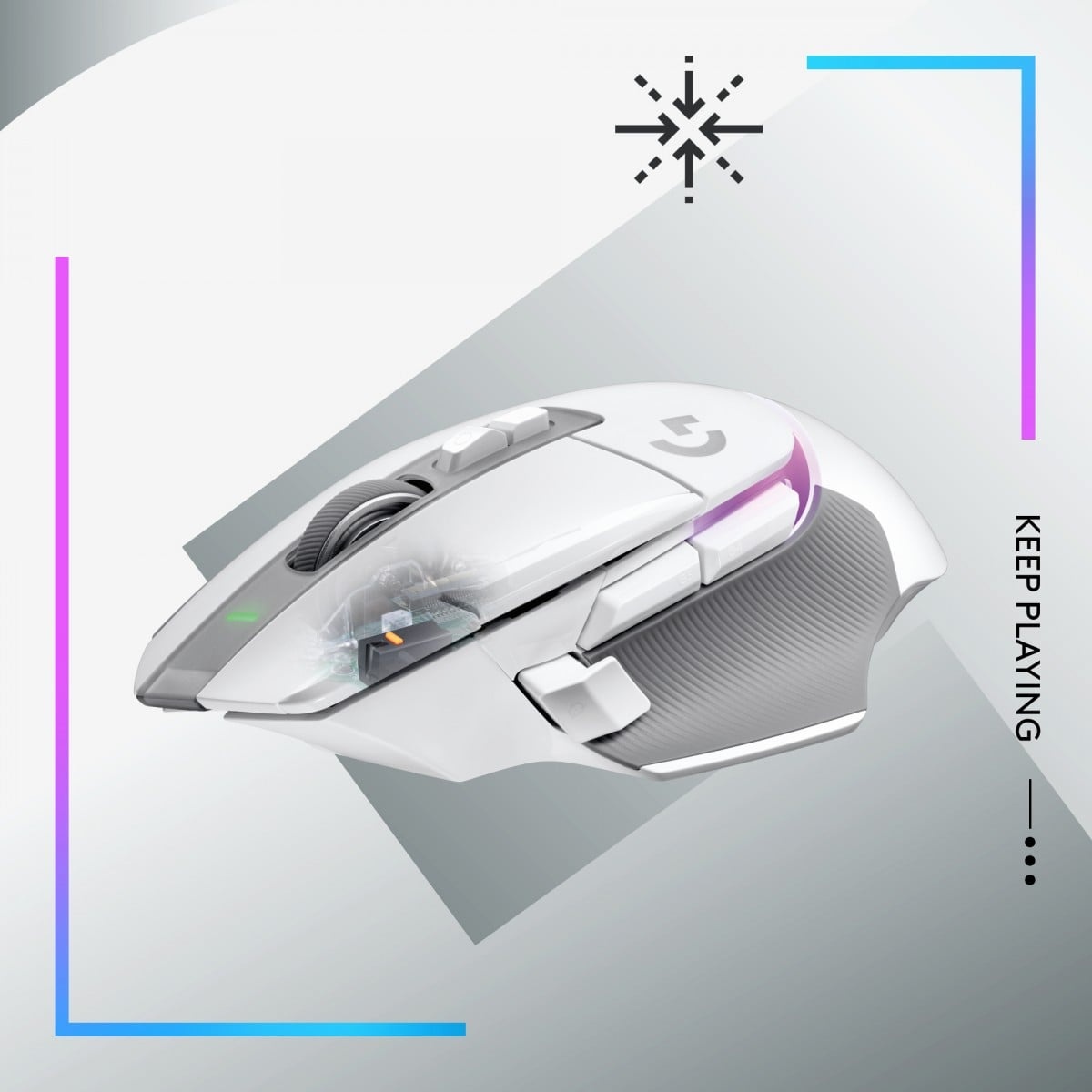 LOGITECH Logitech G 910-006171 mouse Gaming Mano destra RF Wireless Ottico 25600 DPI - TASTIERE E CONTROLLER | TecnoCARE.net Sabaudia, Latina, Terracina, San Felice Circeo e Pontinia