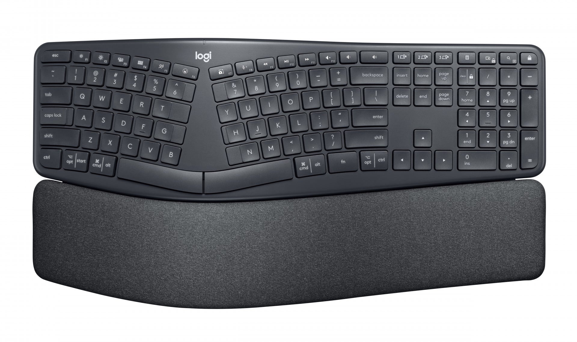 LOGITECH Logitech ERGO K860 tastiera Ufficio Bluetooth QWERTY US International Grafite - TASTIERE E CONTROLLER | TecnoCARE.net Sabaudia, Latina, Terracina, San Felice Circeo e Pontinia