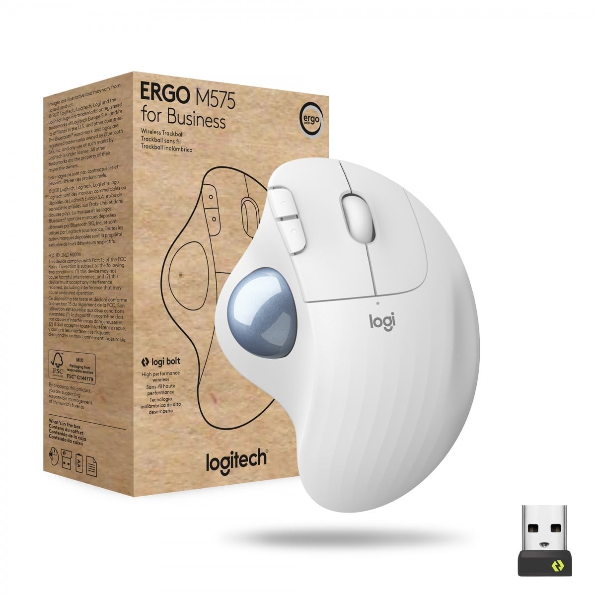 LOGITECH Logitech 910-006438 mouse Ufficio Mano destra Bluetooth Trackball 2000 DPI - TASTIERE E CONTROLLER | TecnoCARE.net Sabaudia, Latina, Terracina, San Felice Circeo e Pontinia