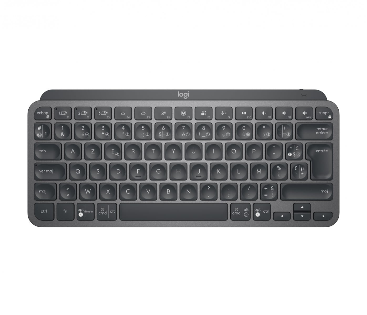 LOGITECH Logitech MX Keys Mini For Business tastiera Ufficio RF senza fili + Bluetooth AZERTY Francese Grafite - TASTIERE E CONTROLLER | TecnoCARE.net Sabaudia, Latina, Terracina, San Felice Circeo e Pontinia
