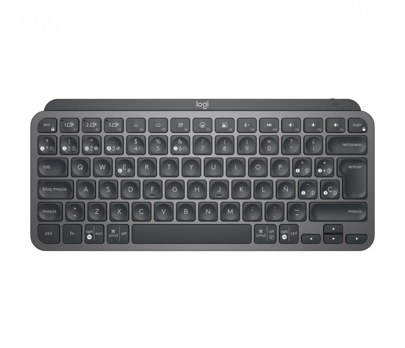 LOGITECH Logitech 920-010603 tastiera Ufficio RF senza fili + Bluetooth QWERTY Spagnolo Grafite - TASTIERE E CONTROLLER | TecnoCARE.net Sabaudia, Latina, Terracina, San Felice Circeo e Pontinia