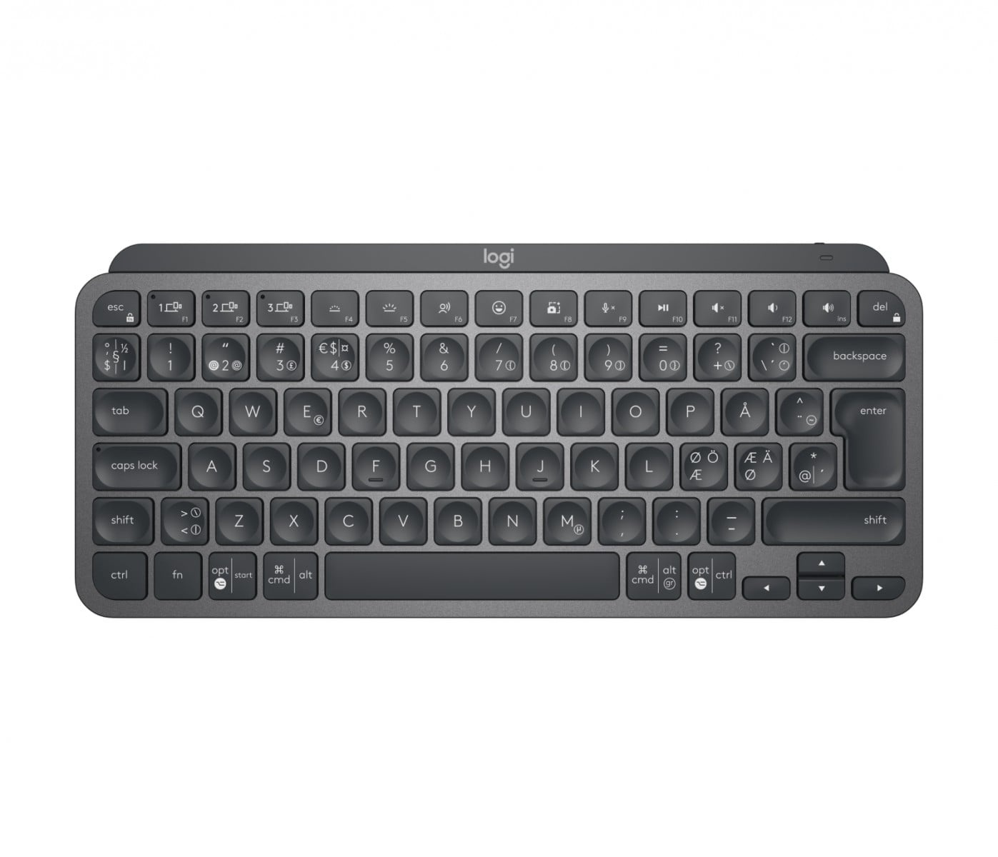 LOGITECH Logitech 920-010604 tastiera Ufficio RF senza fili + Bluetooth QWERTY Nordic Grafite - TASTIERE E CONTROLLER | TecnoCARE.net Sabaudia, Latina, Terracina, San Felice Circeo e Pontinia