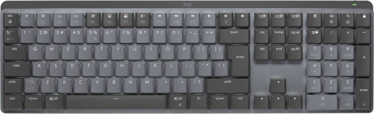 LOGITECH Logitech Master 920-010758 tastiera Ufficio RF senza fili + Bluetooth QWERTY US International Grafite - TASTIERE E CONTROLLER | TecnoCARE.net Sabaudia, Latina, Terracina, San Felice Circeo e Pontinia